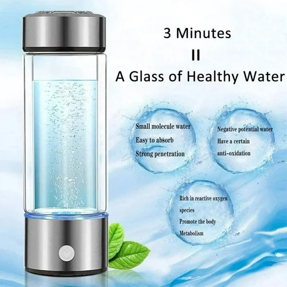 Hydrogen Health Water Bottle